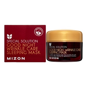 Маска для лица ночная антивозрастная 75мл MIZON Good Night Wrinkle Care Sleeping Mask
