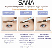 Подводка для бровей 3 в 1 (светло-коричневый) - Sana New born w brow ex #b9, 1шт