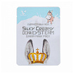 Маска для лица с паровым кремом и молоком ослиц - Elizavecca Silky creamy donkey steam cream mask pa