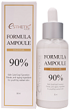 Сыворотка для лица с улиткой - Esthetic House Formula ampoule gold snail, 80мл