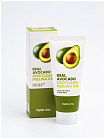 Гель-пилинг для лица с экстрактом авокадо - FarmStay Real avocado deep clear peeling gel, 100мл