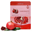 Маска тканевая для лица с натуральным экстрактом граната - FarmStay Visible difference pomegranate m