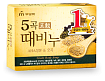 Мыло для тела отшелушивающее и питающее с 5 злаками - Mukunghwa Grain body soap, 100г