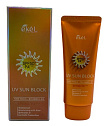Крем солнцезащитный с экстрактом алоэ - Ekel UV sun block SPF50/PA+++, 70г