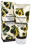 Пенка очищающая с экстрактом авокадо 180мл FarmStay Avocado Premium Pore Deep Cleansing Foam