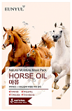 Маска тканевая для лица с лошадиным маслом - Eunyul Natural moisture mask pack horse oil, 22мл