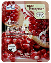 Маска для лица тканевая с экстрактом граната 23мл 3W CLINIC Fresh Pomegranate Mask Sheet