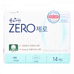 Прокладки хлопковые женские гигиенические , размер L 14шт, SOONSOOHANMYEON ZERO Sanitary Pds, Large