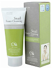 Пенка для умывания с улиточным муцином 100мл 3W CLINIC Snail Foam Cleansing