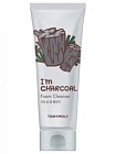 Пенка для умывания с древесным углём 180мл TONYMOLY I'M CHARCOAL FOAM CLEANSER