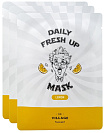 Маска тканевая для лица с экстрактом лимона - VILLAGE 11 FACTORY Daily Fresh Up Mask Lemon