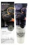 Пенка глубокоочищающая для сужения пор 100мл 3W CLINIC Charcoal Cleansing Foam
