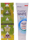 Паста зубная отбеливающая с микрогранулами с мятой - Mukunghwa Classic white double clinic, 110г