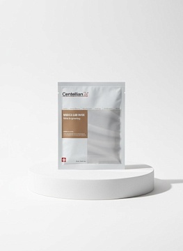 Маска тканевая выравнивающая тон кожи Centellian24 Madeca lab mask mela brightening, 25мл