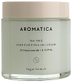 Крем-гель балансирующий для жирной кожи - Aromatica Tea tree pore purifying gel cream, 100мл