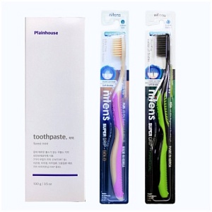 Набор зубных щеток - Dental Care c наночастицами золота «средней жесткости» - Nano gold toothbrush,