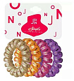 Резинки-пружинки для волос в ассортименте - J:on Simple Scrunchies, 4шт (упаковка)