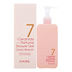 Гель для душа липидный с ароматом цветущей вишни - 7 Masil ceramide shower gel cherry blossom, 300мл