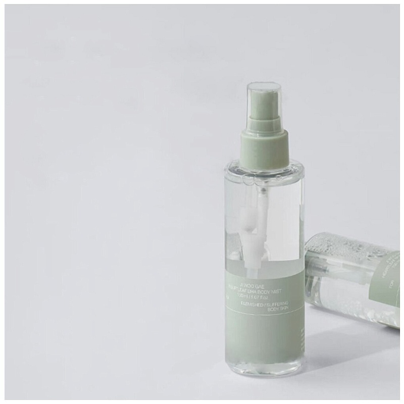 Мист-спрей для тела с кислотами и экстрактом хауттюйнии, Celimax Jiwoojae heartleaf BHA body,150ml