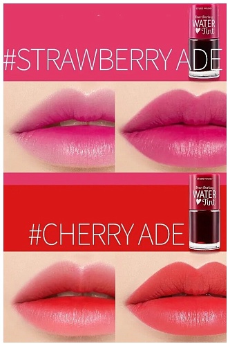 Тинт для губ Etude House Dear Darling Water Tint #01 Strawberry Ade 10мл