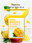 Маска для лица тканевая с экстрактом манго 23мл FarmStay Real Mango Essence Mask