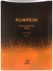 Набор ночных масок для лица «тыква» - J:on Pumpkin revitalizing skin sleeping pack, 5г*20шт