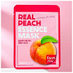 Маска для лица тканевая с экстрактом персика 23мл FarmStay Real Peach Essence Mask