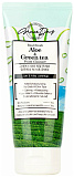 Пенка для лица для умывания с экстрактами алоэ и зеленого чая - Grace Day Real fresh aloe & green te