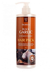 Маска тонизирующая для волос с экстрактом чёрного ч DEOPROCE BLACK GARLIC INTENSIVE ENERGY HAIR PACK