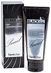 Пенка для лица очищающая с муцином черной улитки - FarmStay Black snail deep cleansing foam, 180мл