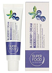 Крем для лица с экстрактом черники - FarmStay Superfood blueberry cream, 60г