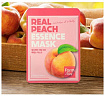 Маска для лица тканевая с экстрактом персика 23мл FarmStay Real Peach Essence Mask
