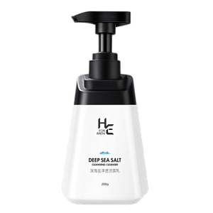 Очищающее средство для лица НЕ DEEP SEA SALT c морской солью 200г.