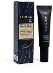 Премиум-крем для кожи вокруг глаз с муцином черной улитки 50м FarmStay Black Snail Premium Eye Cream