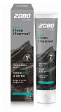 Паста зубная с углем «отбеливание» - KeraSys Dental clinic 2080 black clean charcoal, 120г
