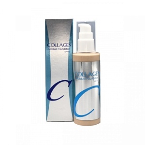 Крем увлажняющий тональный с коллагеном 100мл ENOUGH Collagen Moisture Foundation SPF15 #23