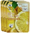 Маска тканевая для лица лимон - 3W Clinic Fresh lemon mask sheet, 23мл
