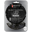 Маска для лица тканевая с древесным углём 24мл MISTIC BLACK CHARCOAL 7 DAYS Sheet mask