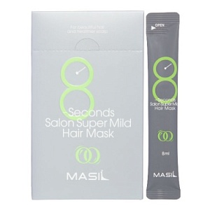 Маска восстанавливающая для ослабленных волос 8мл*20 MASIL 8 SECONDS SALON SUPER MILD HAIR MASK