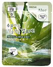 Маска для лица тканевая с алоэ - 3W Clinic Fresh aloe mask sheet, 23мл