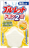Таблетка для унитаза и дезодорирующая с ароматом грейпфрута - Kobayashi Bluelet grapefruit, 120г