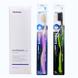 Набор зубных щеток - Dental Care c наночастицами золота «средней жесткости» - Nano gold toothbrush,