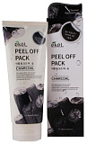 Маска-пленка с экстрактом древесного угля 180мл EKEL Peel off pack Charcoal
