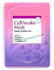 Маска тканевая против морщин с пептидами - Callicos Cellawake mask, 25г