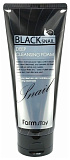 Пенка для лица очищающая с муцином черной улитки - FarmStay Black snail deep cleansing foam, 180мл