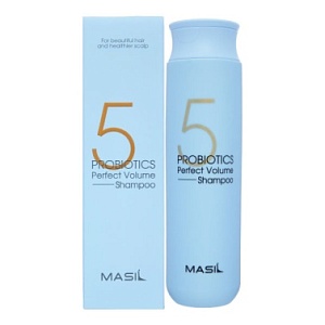 Шампунь для увеличения объема волос с пробиотиками 300мл MASIL 5 PROBIOTICS PERFECT VOLUME SHAMPOO