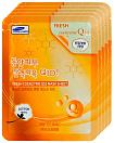 Маска для лица тканевая с коэнзимом - 3W Clinic Fresh coenzyme q10 mask sheet, 23г