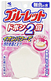 Таблетка для унитаза дезодорирующая с ароматом мыла и чистоты - Kobayashi Bluelet dobon soap, 120г
