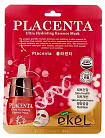 Маска для лица тканевая с экстрактом плаценты 25мл EKEL Placenta Ultra Hydrating Essence Mask