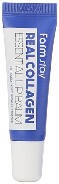 Бальзам для губ суперувлажняющий с коллагеном - FarmStay Real essential lip balm, 10мл